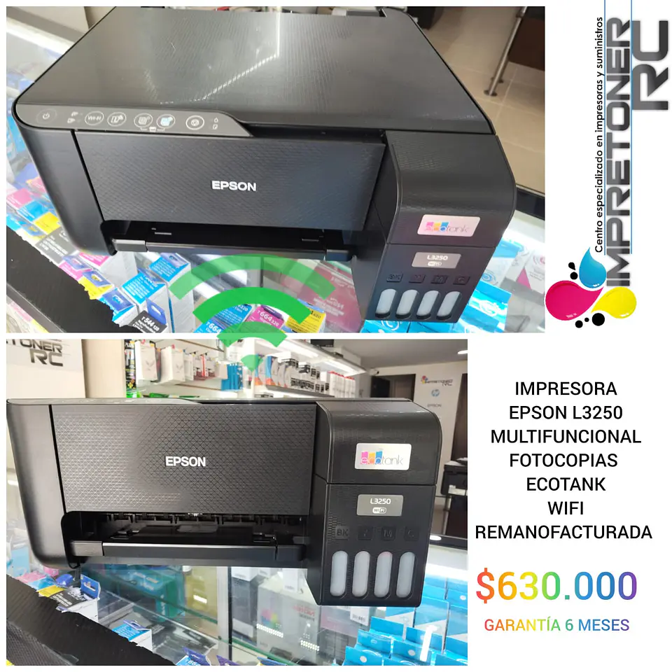 impresora epson l3250, multifuncional, garantia 6 meses. 1