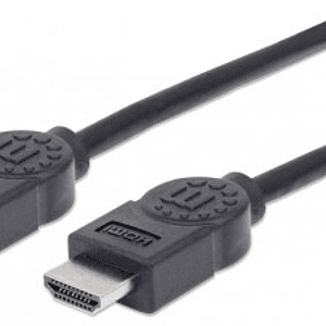 Cable para Monitor HDMI (306119) HDMI 1.3 Macho a HDMI 1.3 Macho, Blindado, Negro, 1.8M.