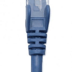 Cable de Parcheo INTELLINET, 0,5 m, RJ-45, RJ-45, Macho/Macho, Azul CAT6