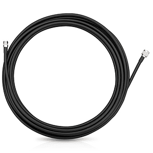 TP-Link Cable Extensión de Baja Pérdida para Antenas, 12 Metros, Negro