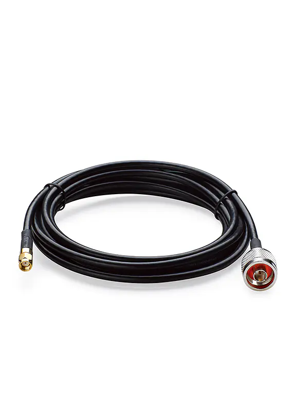 TP-Link Cable Pigtail RP-SMA Hembra - Macho, 3 Metros, Negro 1