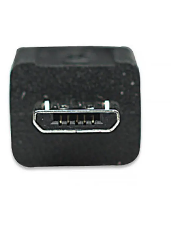 Cable USB - Micro B - Micro USB MANHATTAN, 1,8 m, USB A, Micro-USB B, Macho/Macho, Negro 3
