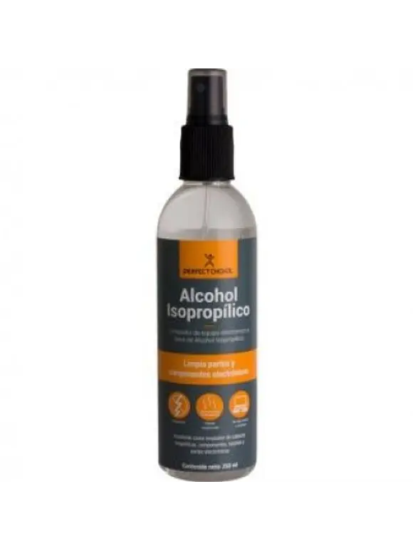 ALCOHOL ISOPROPILICO PERFECT CHOICE 250ML. 1