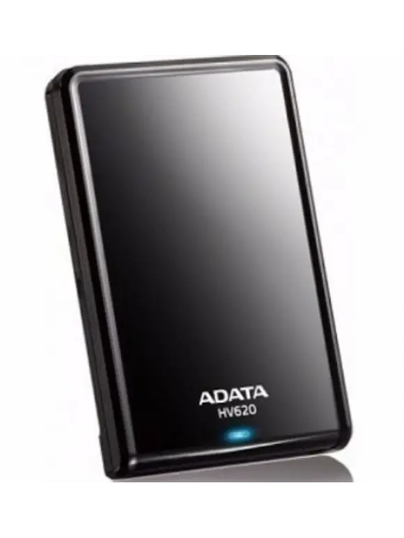 Disco Duro Externo ADATA AHV620S-1TU3-CBK, 1 TB, USB 3.2 Gen1, compatible con USB 2.0, 2.5 pulgadas, Negro 1
