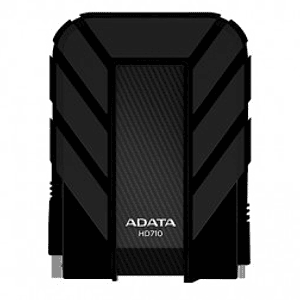 Disco Duro Externo ADATA HD710 PRO, 4 TB, USB 3.2 Gen1 (compatible con las versiones anteriores USB 2.0), 2.5 pulgadas, Negro