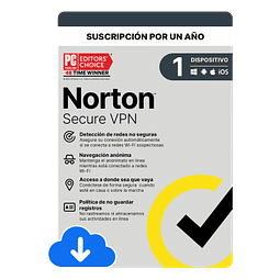 Antivirus ESD Norton WiFi VPN Privacidad Segura 1 Dispositivo 1 Año 21430694