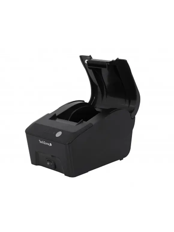 Impresora termica TechZone TZBE90 de 58mm, vel 90 mm/s, 384 DPI´s, USB/RJ11, cortador manual 2