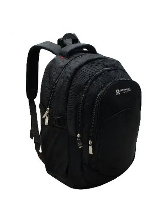 Mochila Sport para laptop de 15.6 Pulgadas, Bakpack negra, BROBOTIX 1