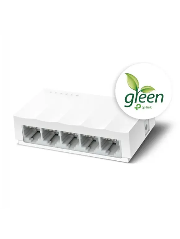 SWITCH DE 5 PUERTOS PARA ESCRITORIO TP-LINK LS1005 10/100M 1