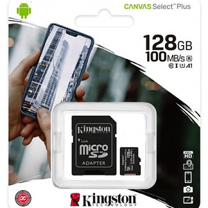 Micro SD 128GB Kingston Technology CL10 SDCS2
