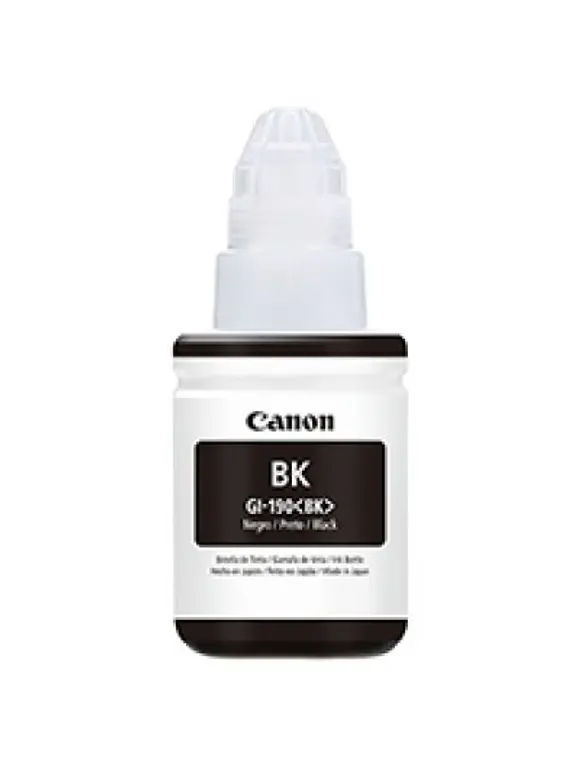 TINTA CANON GI-190 NEGRO ORIGINAL 1