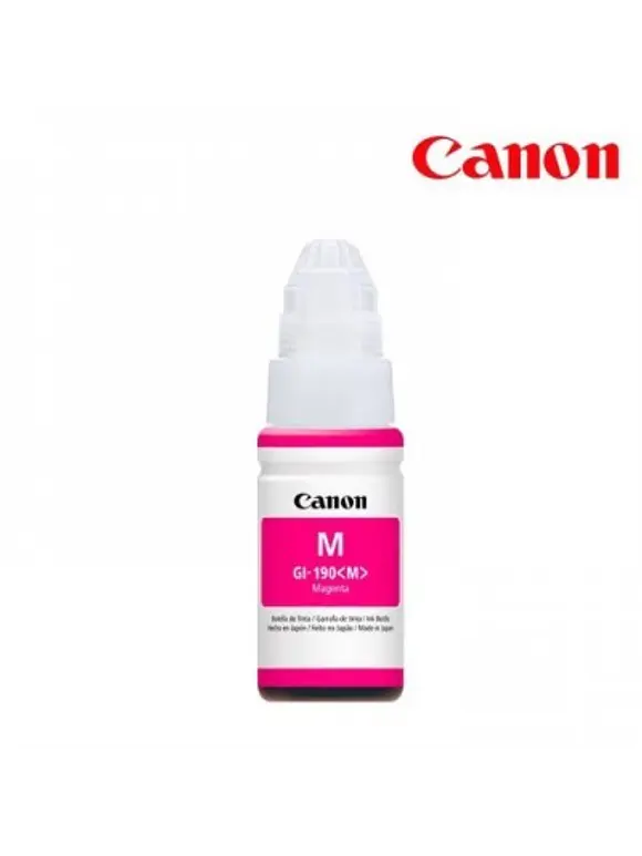 TINTA CANON GI-190 MAGENTA ORIGINAL 1