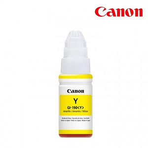 TINTA CANON GI-190 AMARILLO ORIGINAL