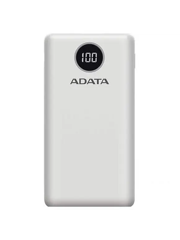 PowerBank ADATA P20000QCD , Blanco, 20000 mAh 1