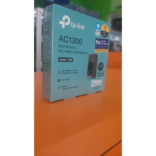Adaptador Wi-Fi USB ASUS AC1300 – Doble Banda, MU-MIMO, Perfecto Para Gaming Y Streaming En 4K