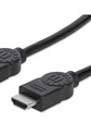 Cable HDMI 4K@30Hz MANHATTAN 306126, 3 m, Macho, Negro - Miniatura 1