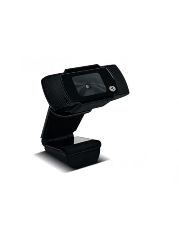 Camara Web TechZone HD a 720P, conexion USB + 3.5MM plug, color negro. 1