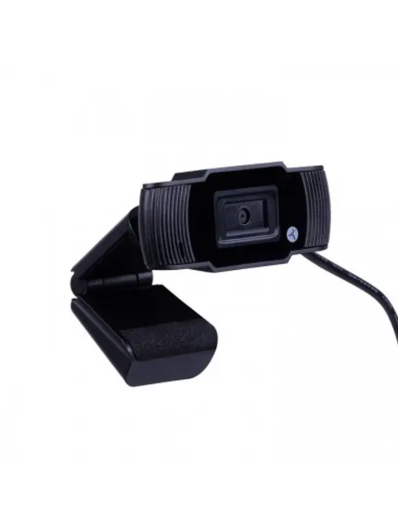 Camara Web TechZone HD a 720P, conexion USB + 3.5MM plug, color negro. 2