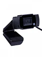 Camara Web TechZone HD a 720P, conexion USB + 3.5MM plug, color negro. - Miniatura 2