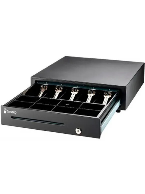Cajón de Dinero Nextep NE-515, Negro, Acero, 8, 5 1