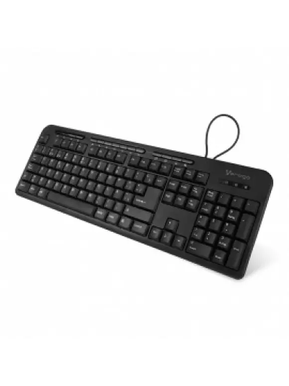 Teclado Alámbrico VORAGO KB-204, USB, Alámbrico 1