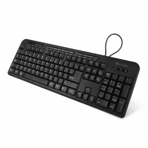 Teclado Alámbrico VORAGO KB-204, USB, Alámbrico