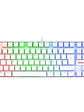 Teclado Mecánico Redragon Kumara K552W White RGB Red Switch - Miniatura 1