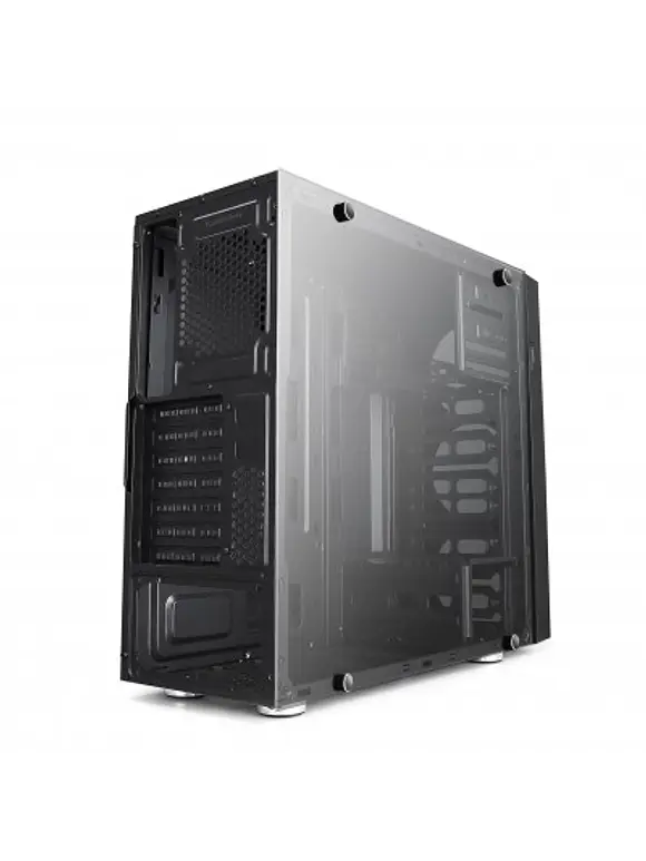 Gabinete GAMER BALAM RUSH DRAGONFLY GM320 MID Tower ATX, Micro ATX y Mini ITX Cristal Templado USB 3.0 Negro 3 VENT 3