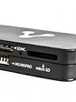 Lector de memoria SD, MICRO SD, VORAGO, 480 Mbit/s, Negro - Miniatura 1