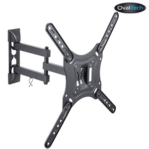 Soporte de Pared Fijo OVALTECH OVTV-M2355 para TV de 23 pulgadas a 55 pulgadas (Resistencia 30kgs)