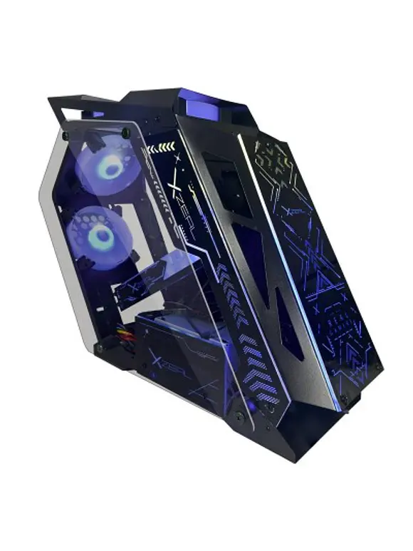 Gabinete Irregular ARGB IR02 Xzeal. XZGAIRRG8B 4