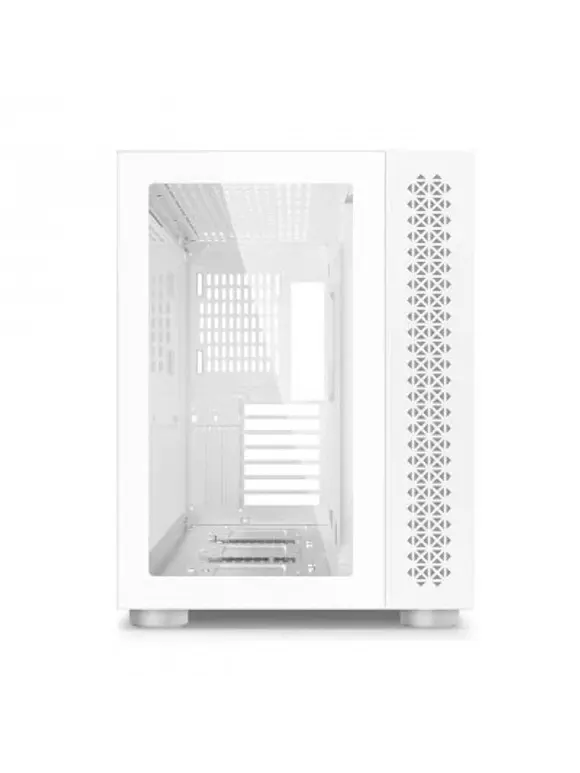 GABINETE GAMER GAME FACTOR CSG700 ATX FISHTANK, DOBLE CRISTAL, USB 3.0, S/FTE, BLANCO 2