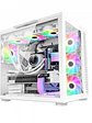 GABINETE GAMER GAME FACTOR CSG700 ATX FISHTANK, DOBLE CRISTAL, USB 3.0, S/FTE, BLANCO - Miniatura 1