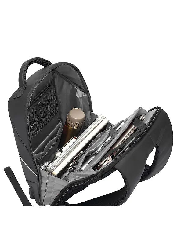 Mochila VORAGO BP-401 Antirrobo, candado TSA, laptop 15.6 Pulgadas 4