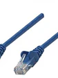 Cable de Red INTELLINET 342605 Cat6, 3 m, RJ-45, RJ-45, Macho/Macho, Azul - Miniatura 1