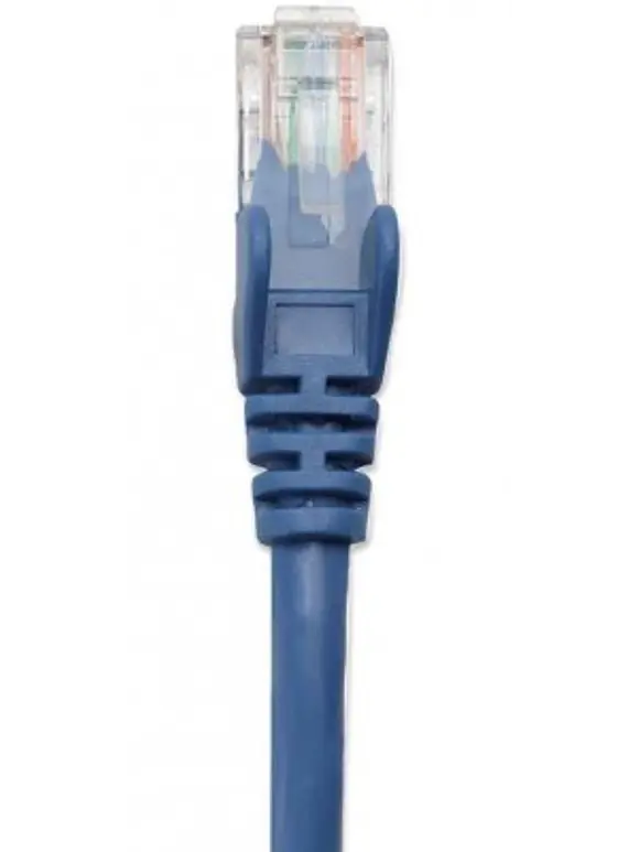 Cable de Red INTELLINET 342605 Cat6, 3 m, RJ-45, RJ-45, Macho/Macho, Azul 2