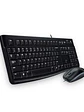 Kit de Teclado y Mouse LOGITECH Media Combo MK120, Estándar, Negro, 1000 DPI - Miniatura 2