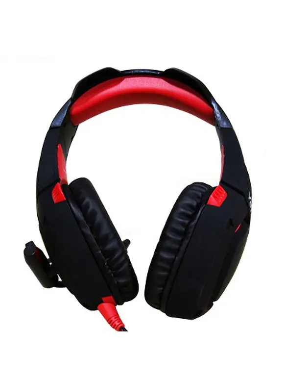 Diadema GAMER YEYIAN YDW-33402 Wicked S3000 Negro C/Rojo, USB, C/MIC 2