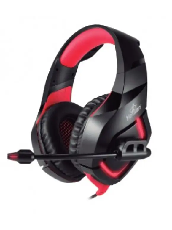 Diadema GAMER YEYIAN YDW-33402 Wicked S3000 Negro C/Rojo, USB, C/MIC 5