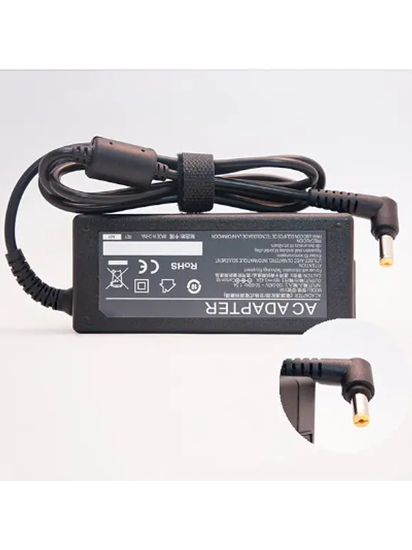 Cargador / Adaptador para Laptop GENERICO AC-Acer de 65W 19V 3.42A (5.5*1.7) 1