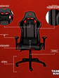 Silla Gaming Thunder 2 Balam Rush BR-932820, Gamer, Negro - Miniatura 3