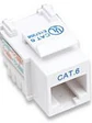 ACK RJ45 CAT6 KEYSTONE DE IMPACTO BLANCO. Para uso con cable sin blindaje (UTP) Cat6, Compatible con herramientas de ponchado 110 y Krone - Miniatura 4