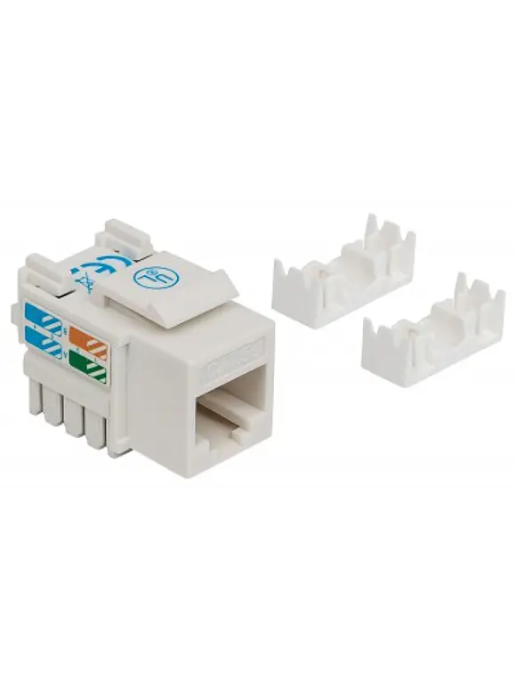 JACK CAT 5e DE IMPACTO (KEYSTONE) BLANCO 1
