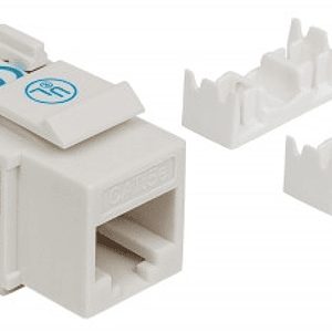 JACK CAT 5e DE IMPACTO (KEYSTONE) BLANCO