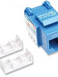 JACK RJ45 CAT6 KEYSTONE DE IMPACTO AZUL, Para uso con cable sin blindaje (UTP) Cat6, Compatible con herramientas de impacto 110 y Krone. - Miniatura 3