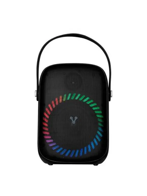 MINI BAFLE KARAOKE VORAGO KSP-455 40WATTS RECARGABLE 1 MICROFONO INALAMBRICO C/CORREAS TWS IPX5 BT 6HRS  1