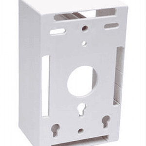 Caja para pared de 4.7cm de profundidad color Blanco, La caja incluye tornillos de montaje.