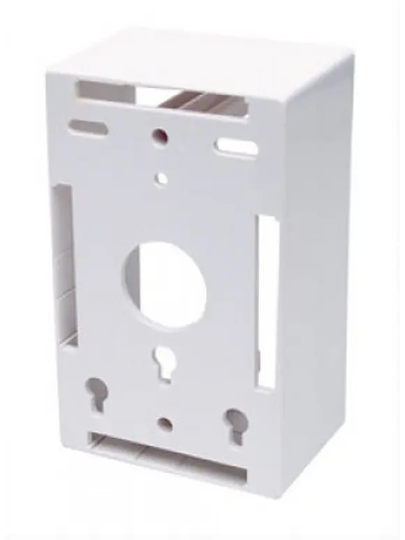 Caja para pared de 4.7cm de profundidad color Blanco, La caja incluye tornillos de montaje. 2