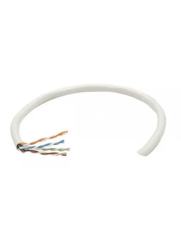 BOBINA CABLE UTP DE RED CAT5E CCA ROLLO 305M SOLIDA GRIS, Con refuerzo para evitar la deformación 4