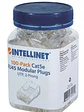 PLUG RJ45 CAT5E MULTIFILAR UTP BOTE 100 PZAS ORO 15-MICRAS; Contactos con baño de oro de 15 µ. - Miniatura 2